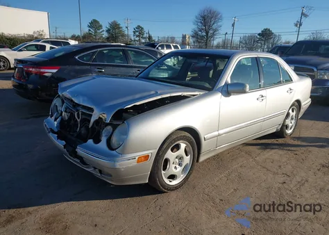 2000 Mercedes-Benz E 430 z USA, uszkodzony, nr VIN WDBJF70J1YB023094